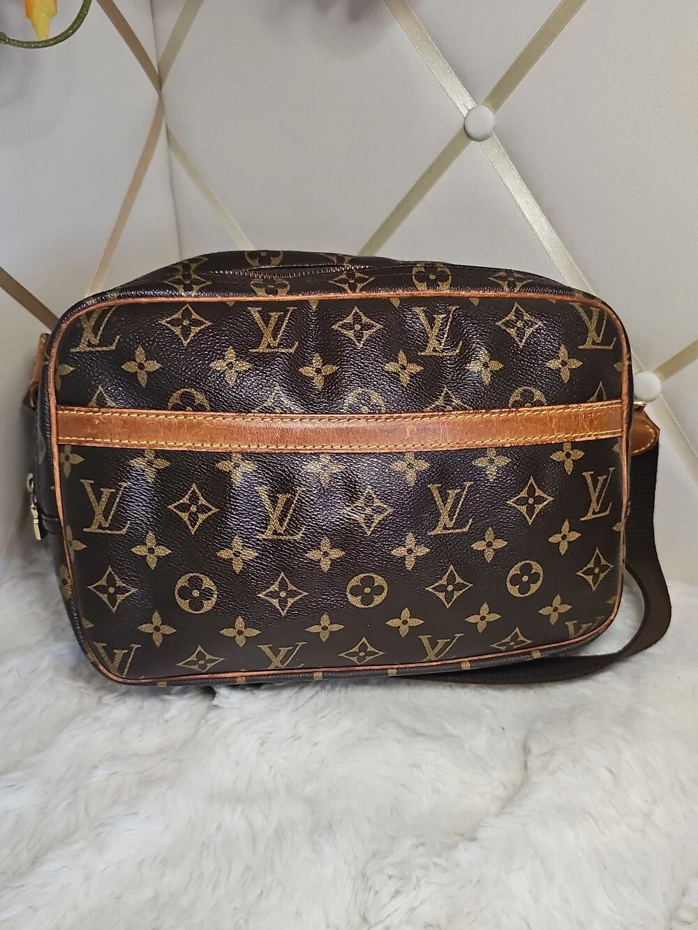 Louis Vuitton Monogram Reporter PM With COA
